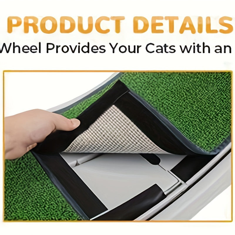 Cat Running Wheel