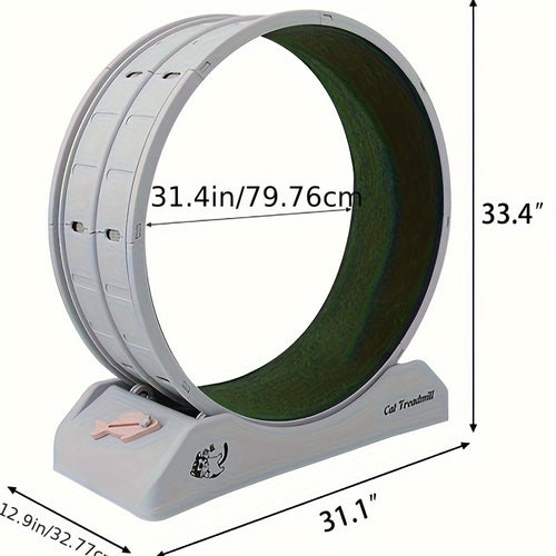 Cat Running Wheel